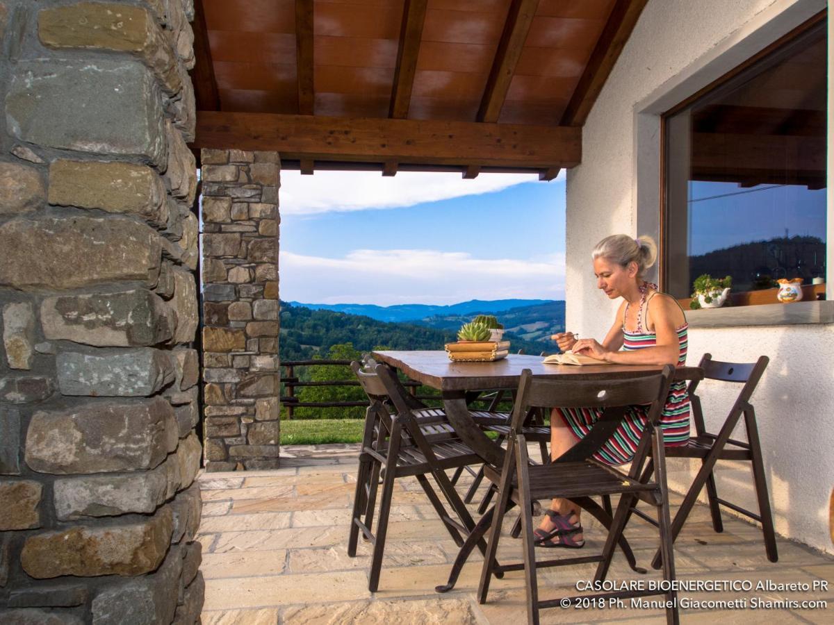Il Casolare Bioenergetico Acomodação com café da manhã Albareto  Exterior foto