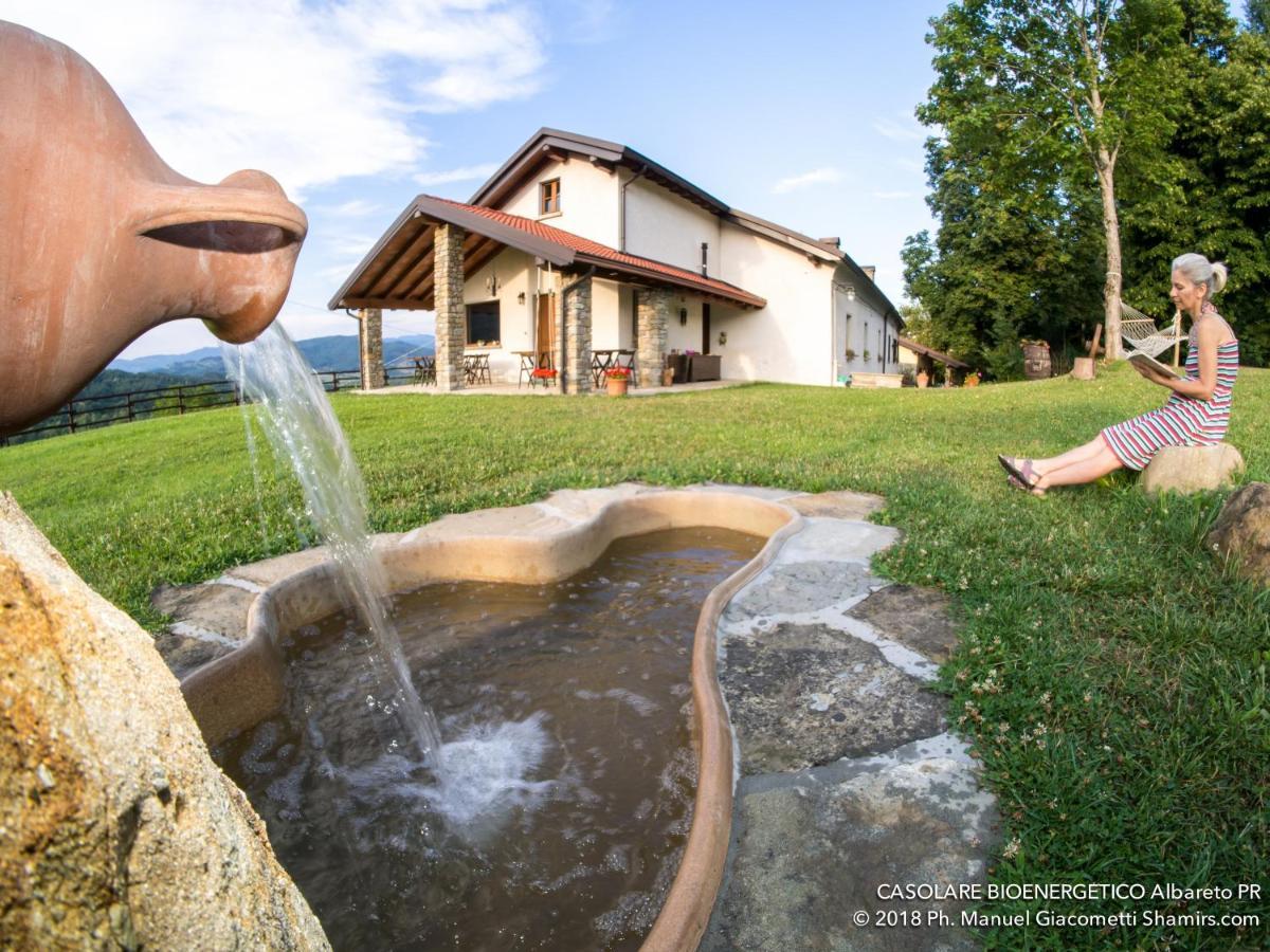 Il Casolare Bioenergetico Acomodação com café da manhã Albareto  Exterior foto