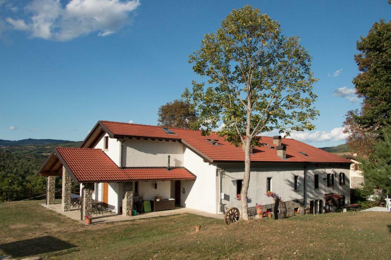 Il Casolare Bioenergetico Acomodação com café da manhã Albareto  Exterior foto